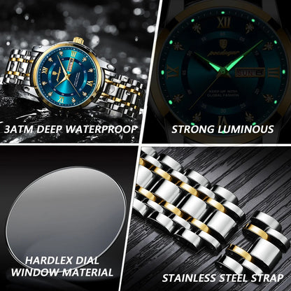 LUJURY® Reloj de lujo empresarial