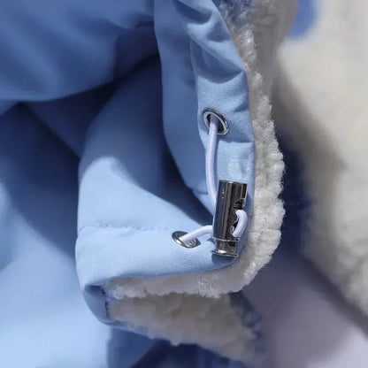 Chaqueta suave reversible con corazón Silamoda