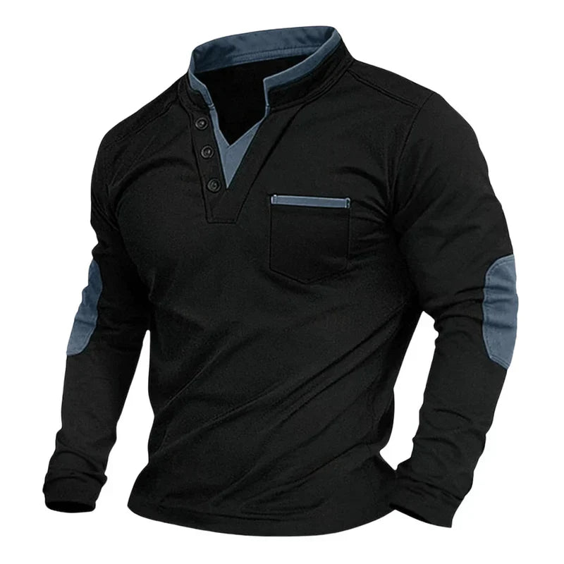 Riccardo | Sudadera con cuello en V para hombre